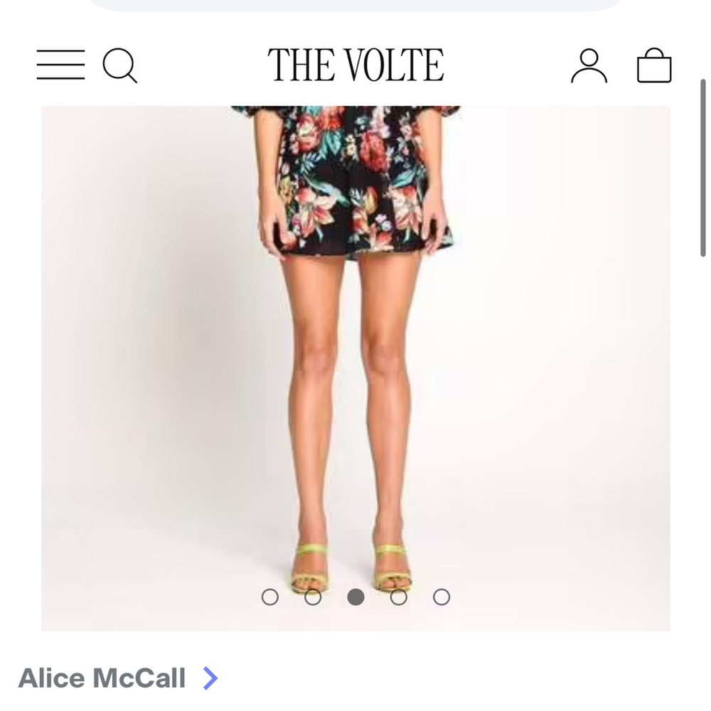 Alice McCall Floral Patterned Dress
